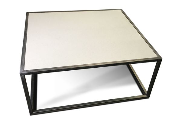 Denver Colorado modern furniture quartz tabletop coffee table