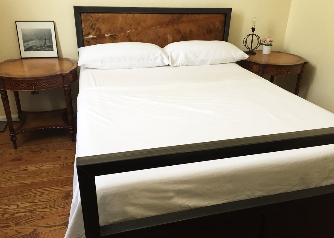 Denver Colorado Industrial furniture modern queen size bed